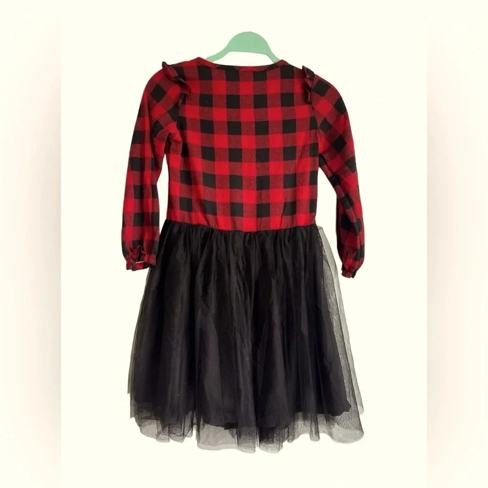 Mia Belle Girl’s Plaid Ruffled Tutu Dress **HOST PICK**